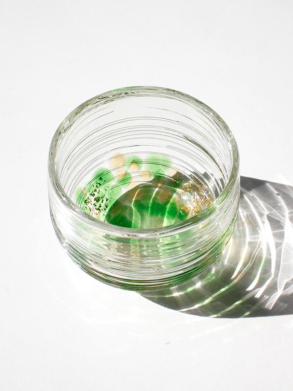 twinkle forest glass line cup
