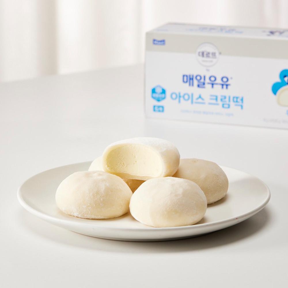 매일우유 아이스 크림떡 우유크림 60g 1Box (총 6개) [원산지:상세설명에 표시]