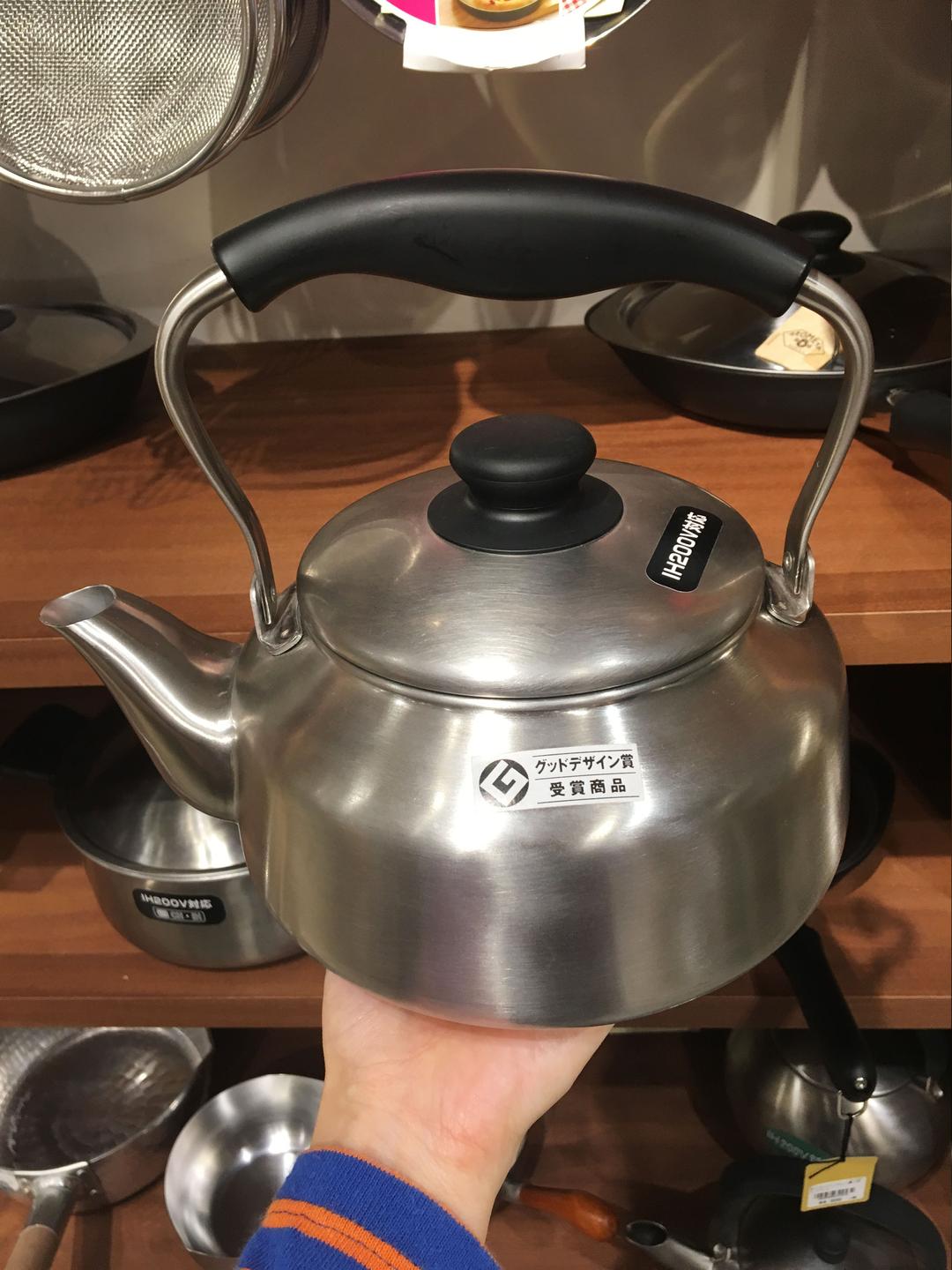 소리야나기 무광 스테인리스 주전자 2.5L