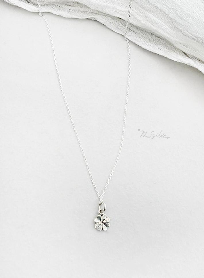 Mini clover necklace *925silver
