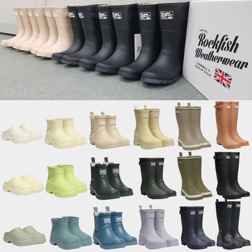 락피쉬레인부츠 숏 미들 롱 첼시 웰링턴 플랫폼 오리지널 헤이든 여름 장마철 여성 장화