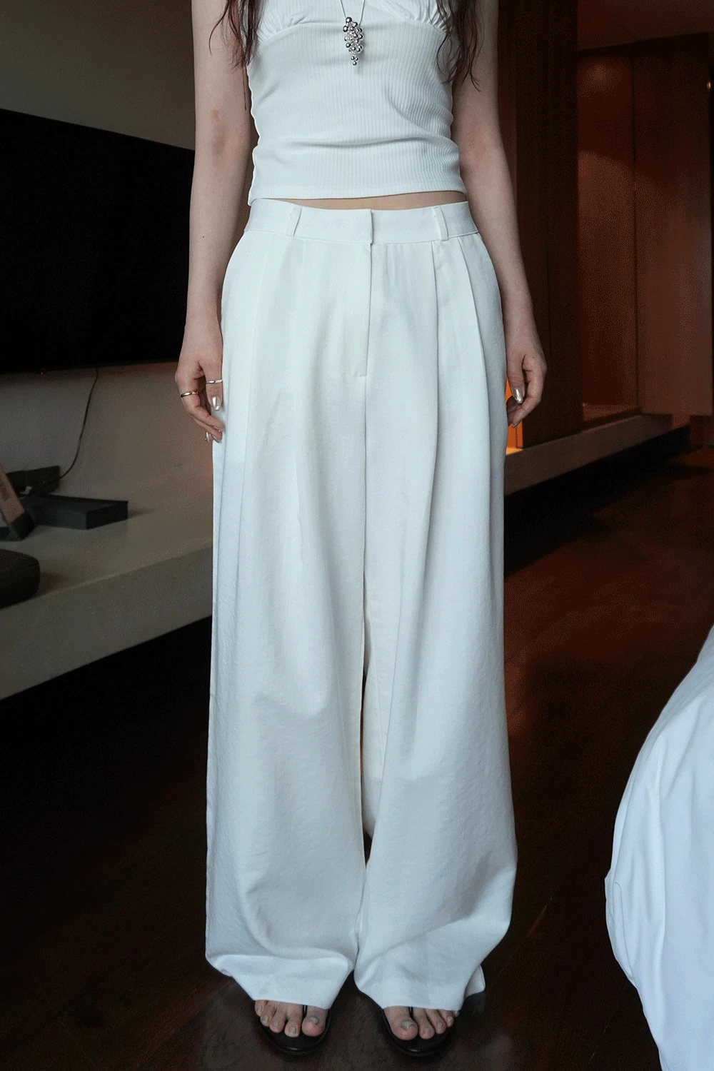 베이스 와이드 팬츠 4 colors