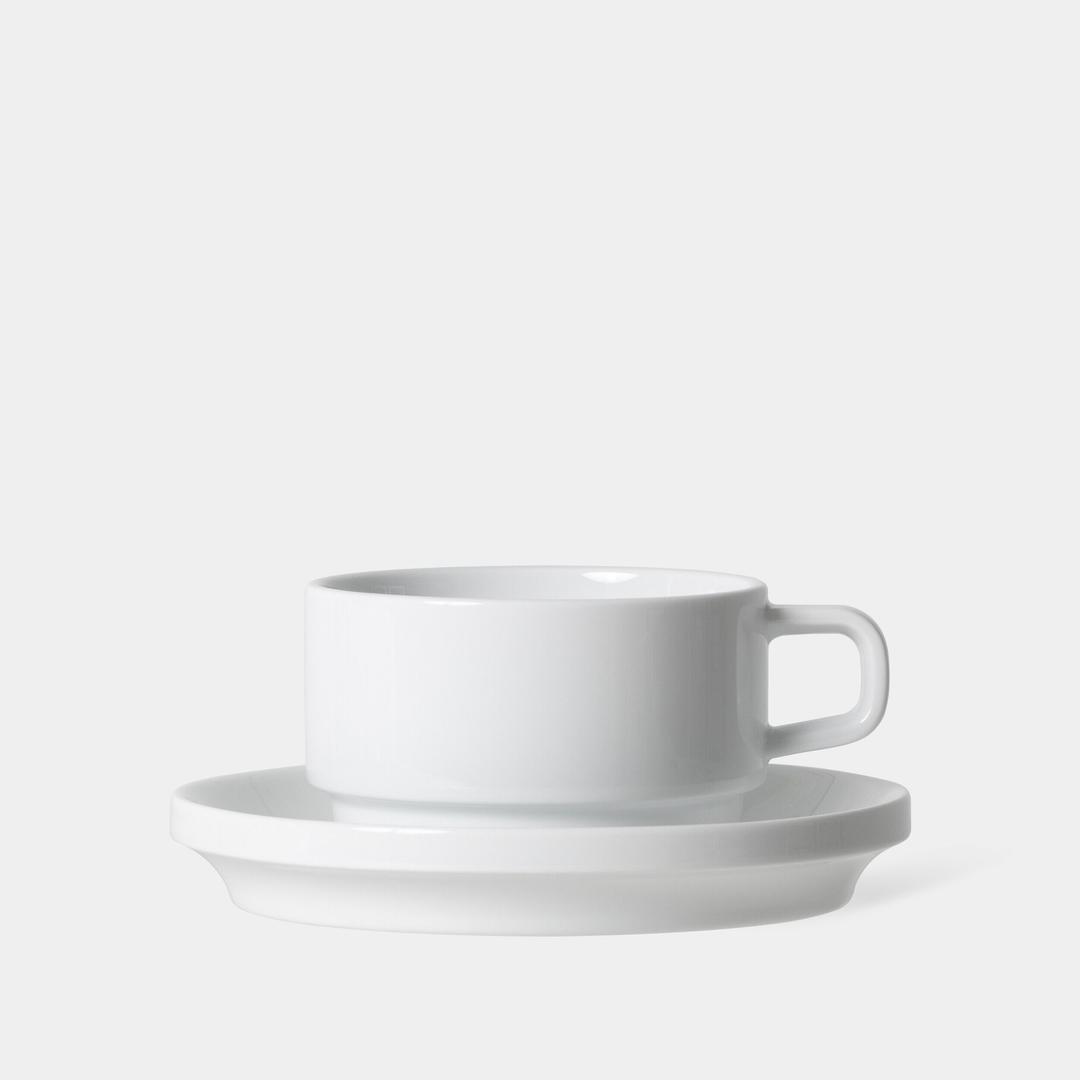 분나 카페라떼 컵 앤 소서, Cafe Latte Cup and Saucer / 270ml, 9oz