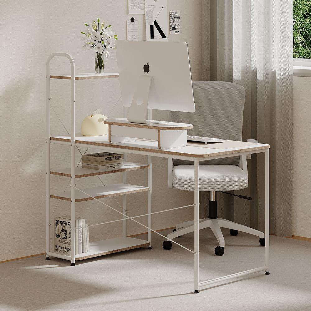 소프시스 라운드 컴퓨터 1200 데스크 책상