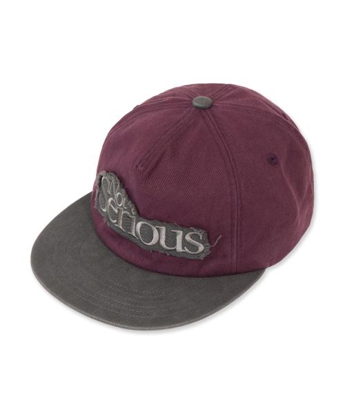 NSS WASHED TRUCKER CAP WASHED WINE