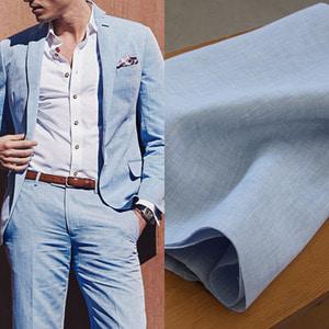 수입원단/나르시스 8컬러유럽 오르샤33수 퓨어린넨100% 선염 샴브레이W9136_5A (170G)