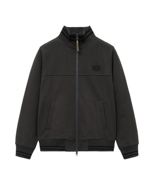 JERSEY TRACK TOP JACKET charcoal