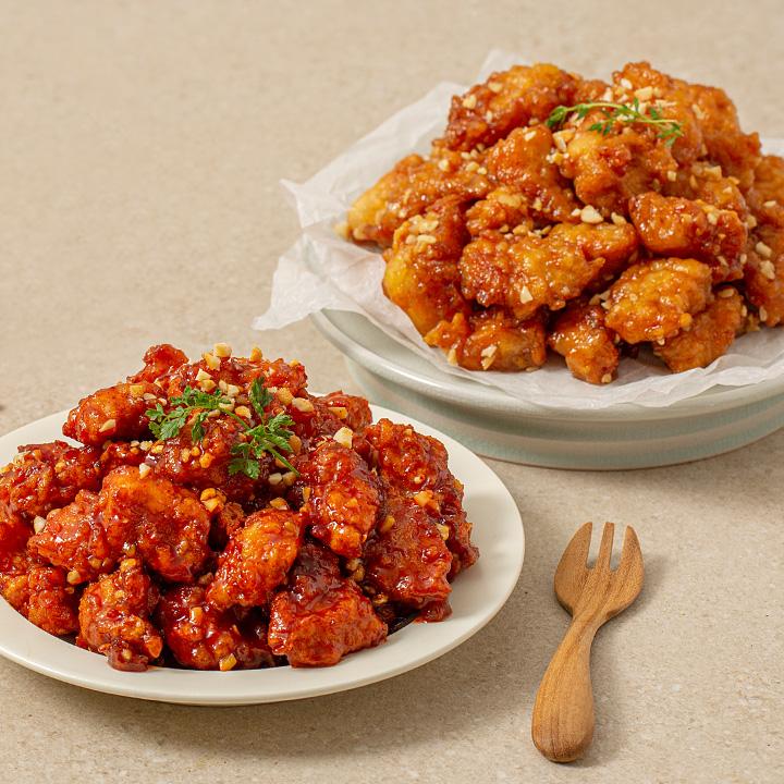 중앙닭강정 순살닭강정 3종 (보통/매콤/달콤)
