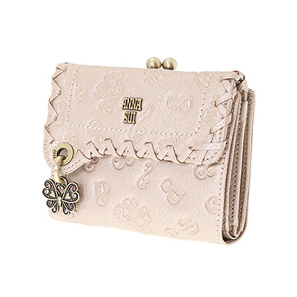 ANNA SUI 안나수이 달리아 여성 지갑 샴페인 핑크 313182-39
