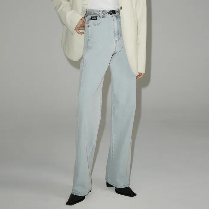 [10차][숏길이추가]시그니쳐 세미 와이드 데님 팬츠_LIGHT BLUE