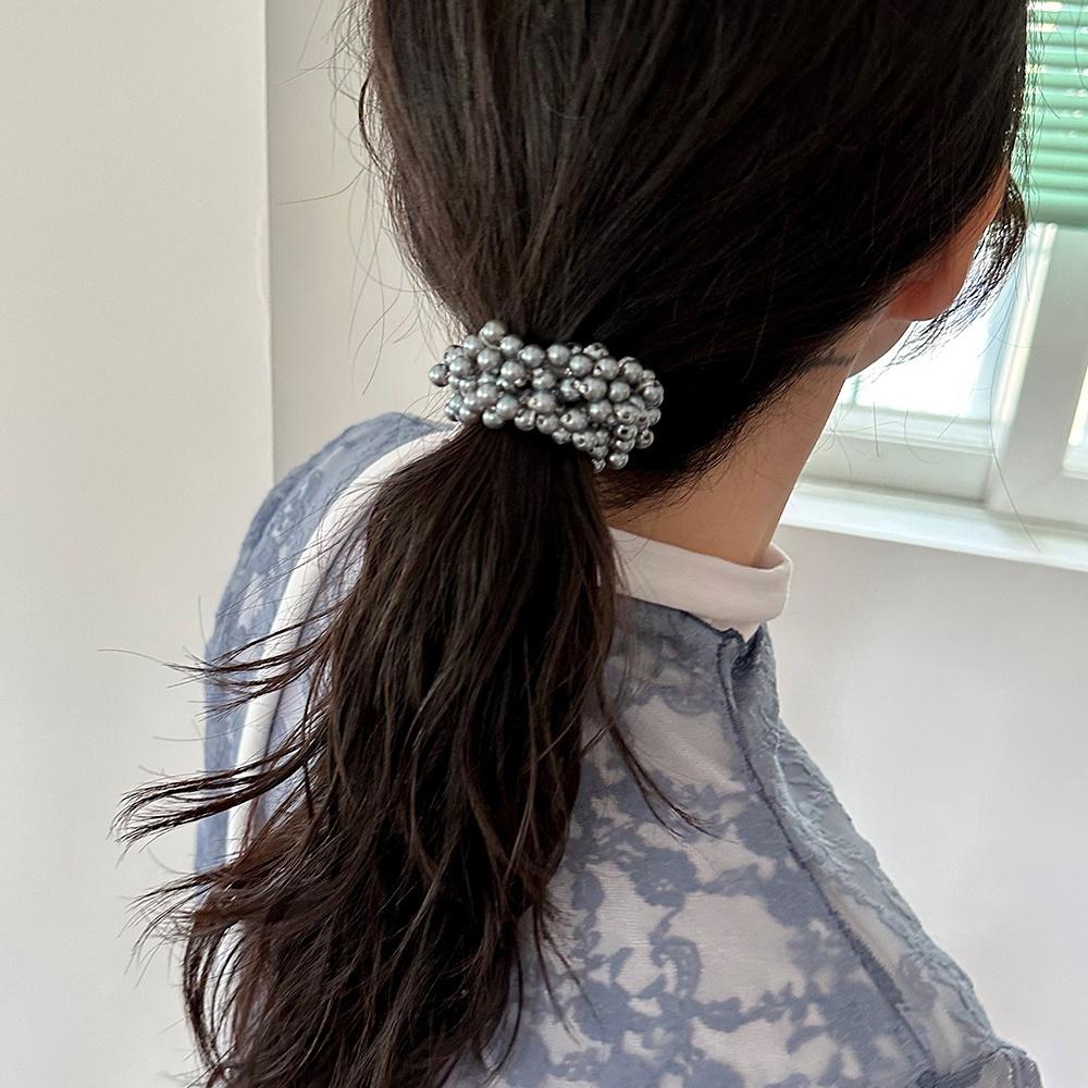silver berry hair strap