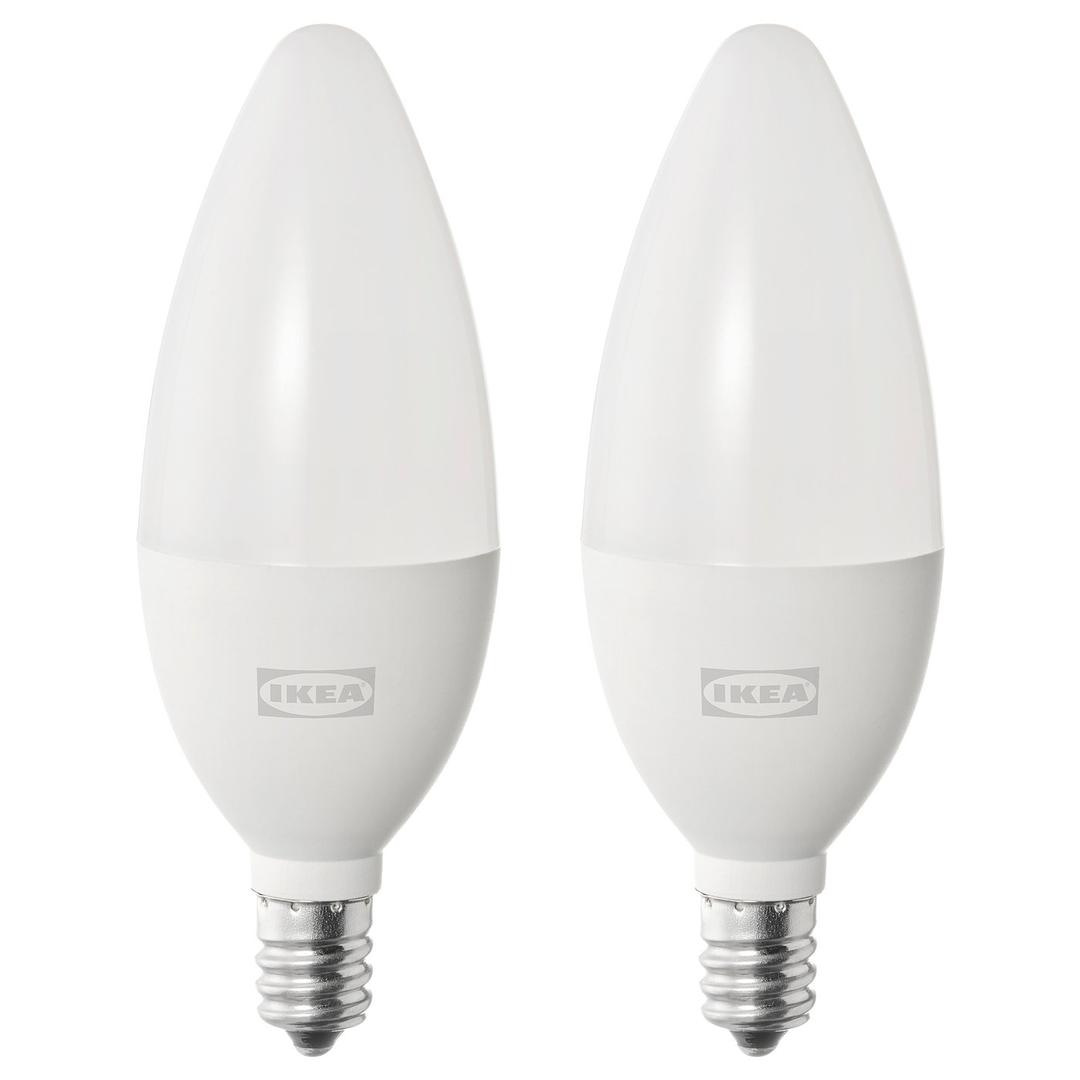 SOLHETTA 솔헤타 LED 전구 E14 470 루멘 - 샹들리에/오팔 화이트