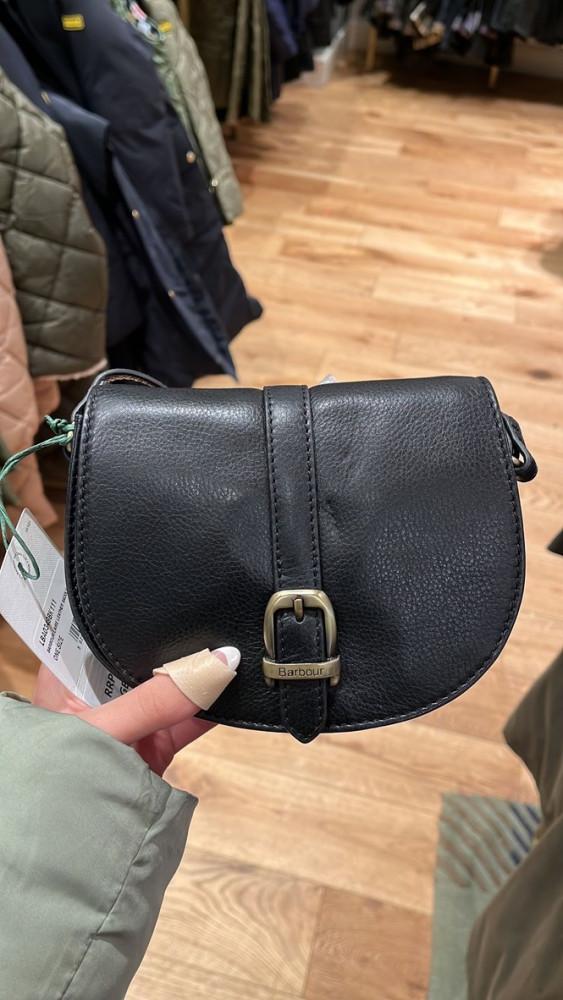 [40%off] 바버 Laire 가죽 새들백