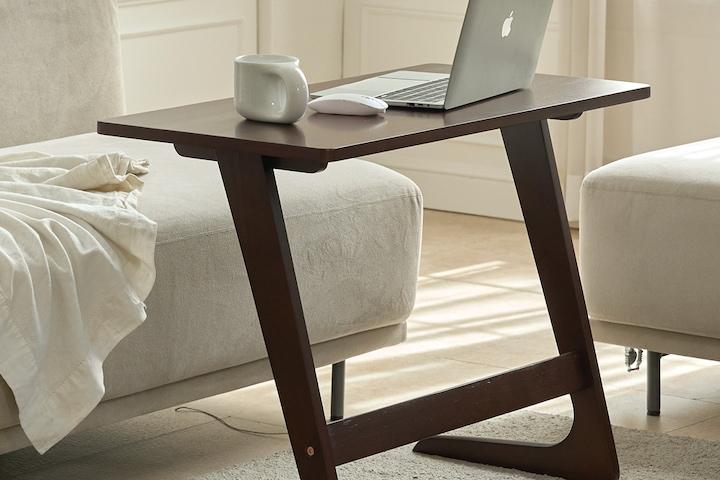 엔젤 노트북 사이드 미니 소파 침대 간이 책상 테이블 800