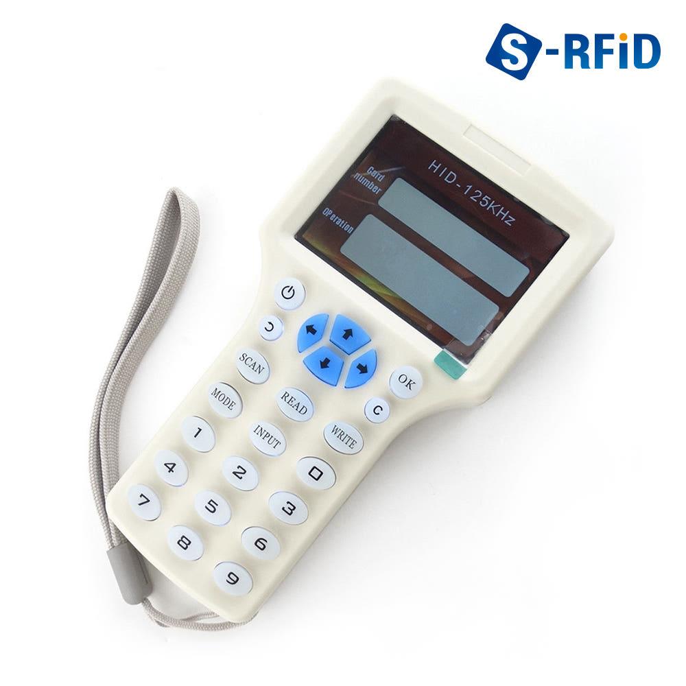 RF RFID 복사기 태그 카드 UID 13.56Mhz RFID 복사기+건전지 2개