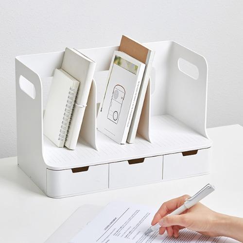 올리오 3단 책꽂이 정리함