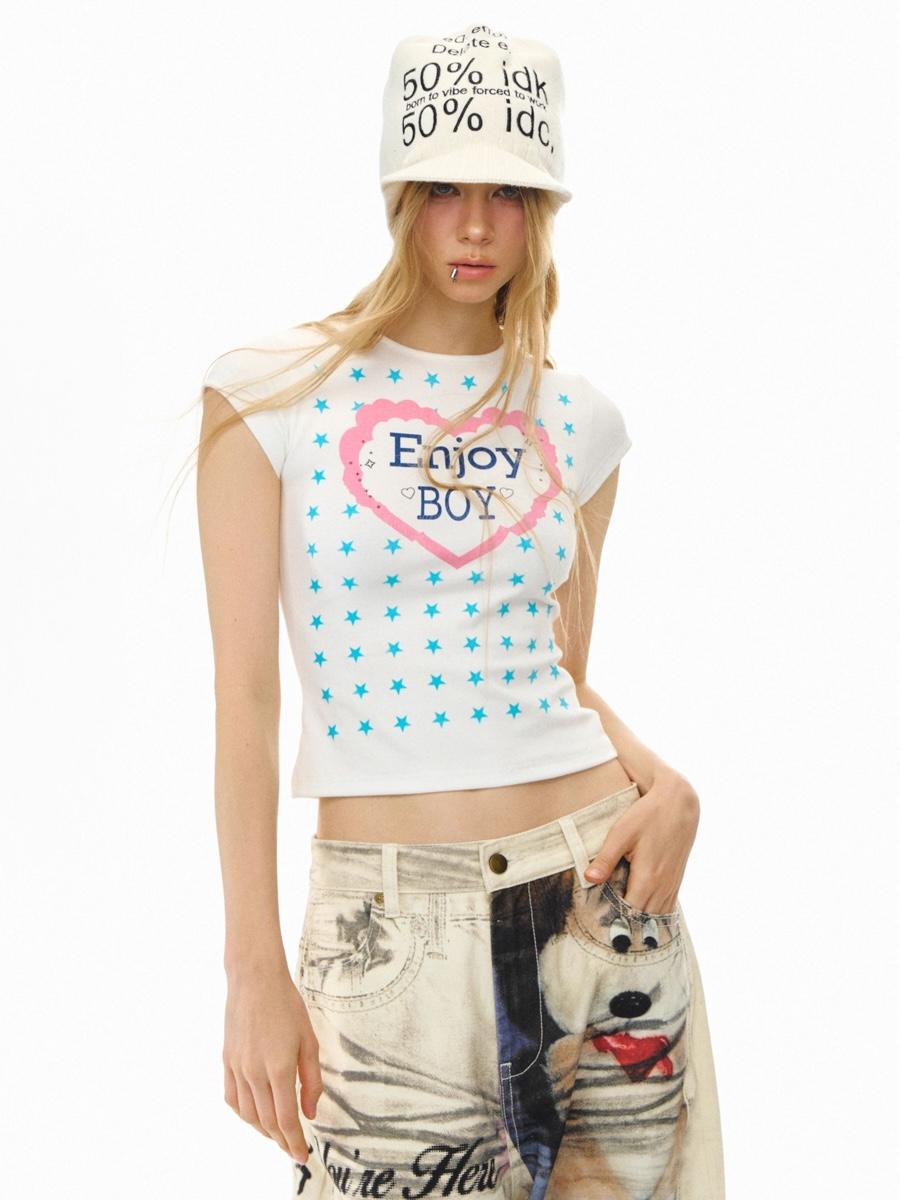 Deleteex Enjoy Star T-shirt