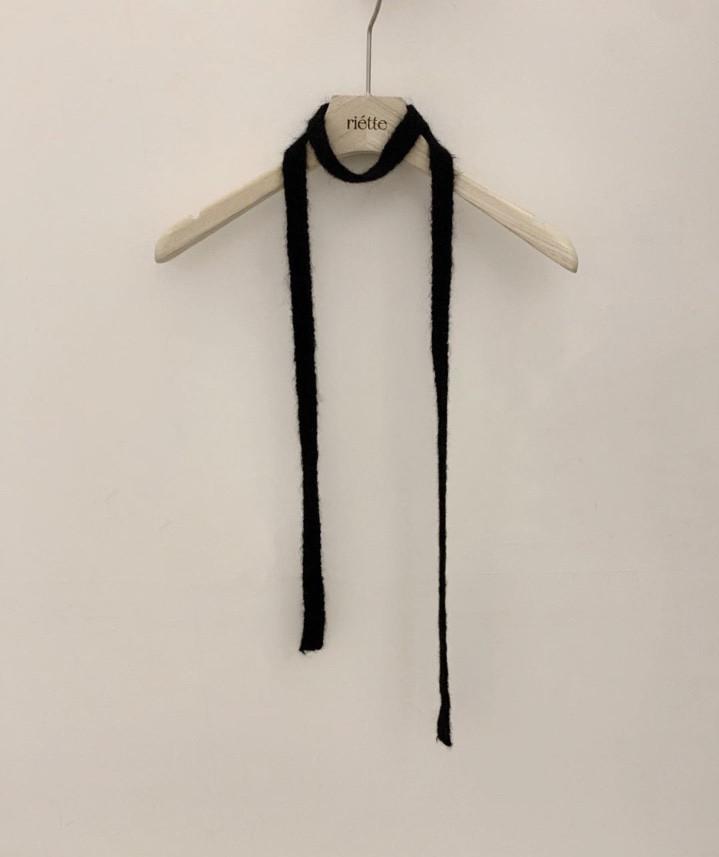 (주문폭주/입고지연)riette 리에뜨 니트 타이 머플러 초커 (3col)