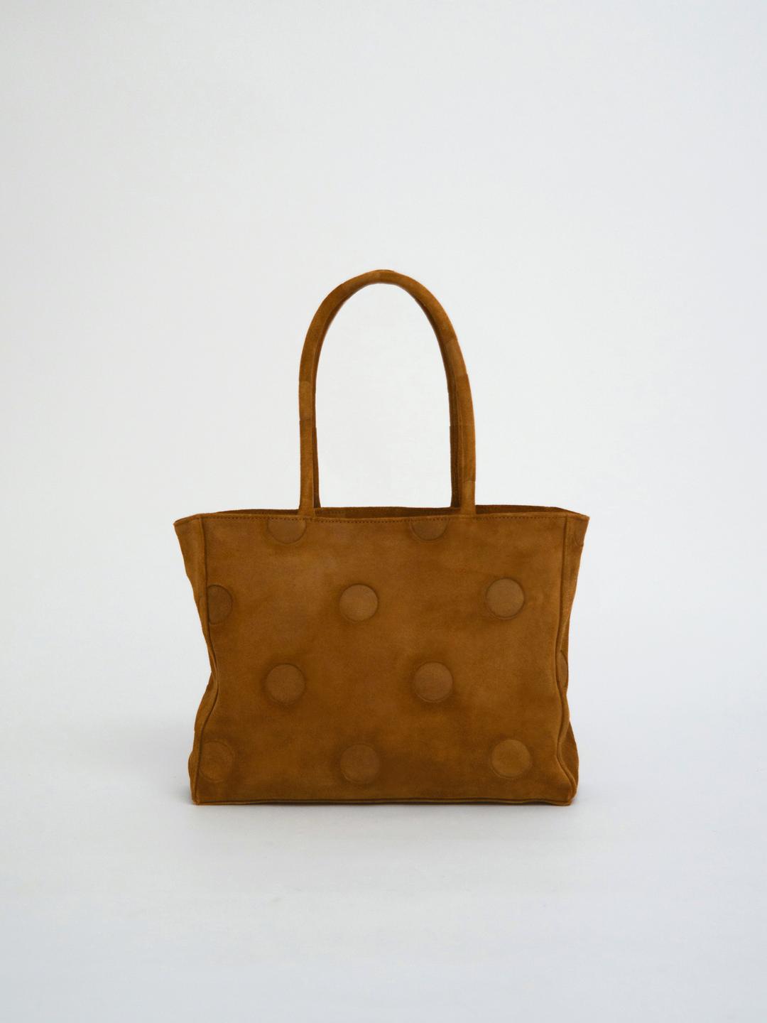 Maria Tan Suede Bag