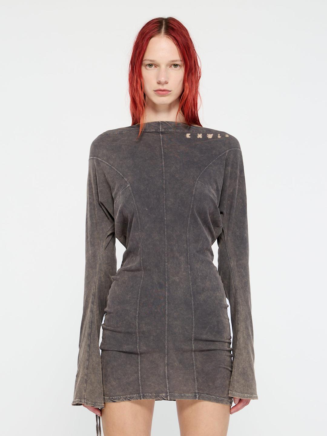 Ace Longsleeve Dress Ash - XL