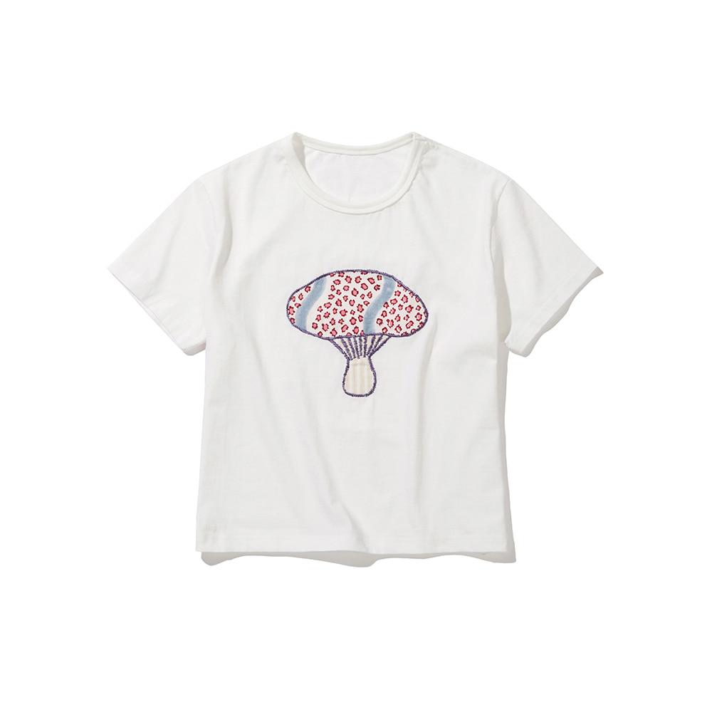 [2nd Pre-order] Wave Mushroom T-shirt / White