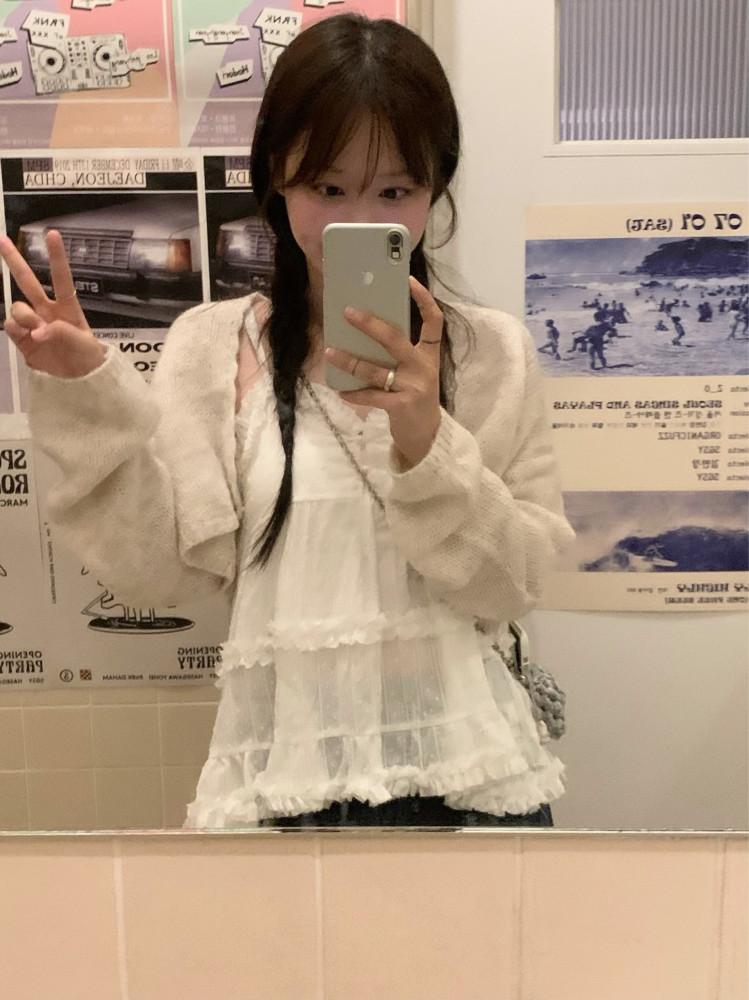 [7/5까지 open sale] 📌무료배송 wet sleeveless blouse