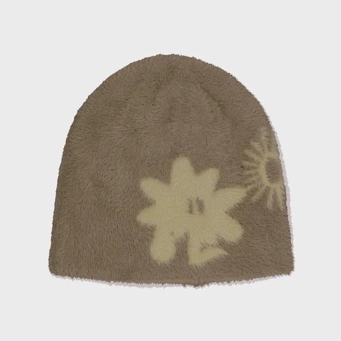 Cali Shaggy Beanie Beige