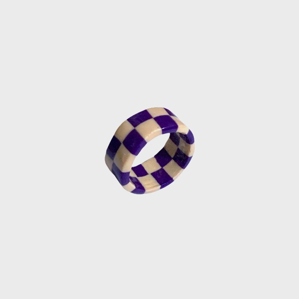 chess ring_violet