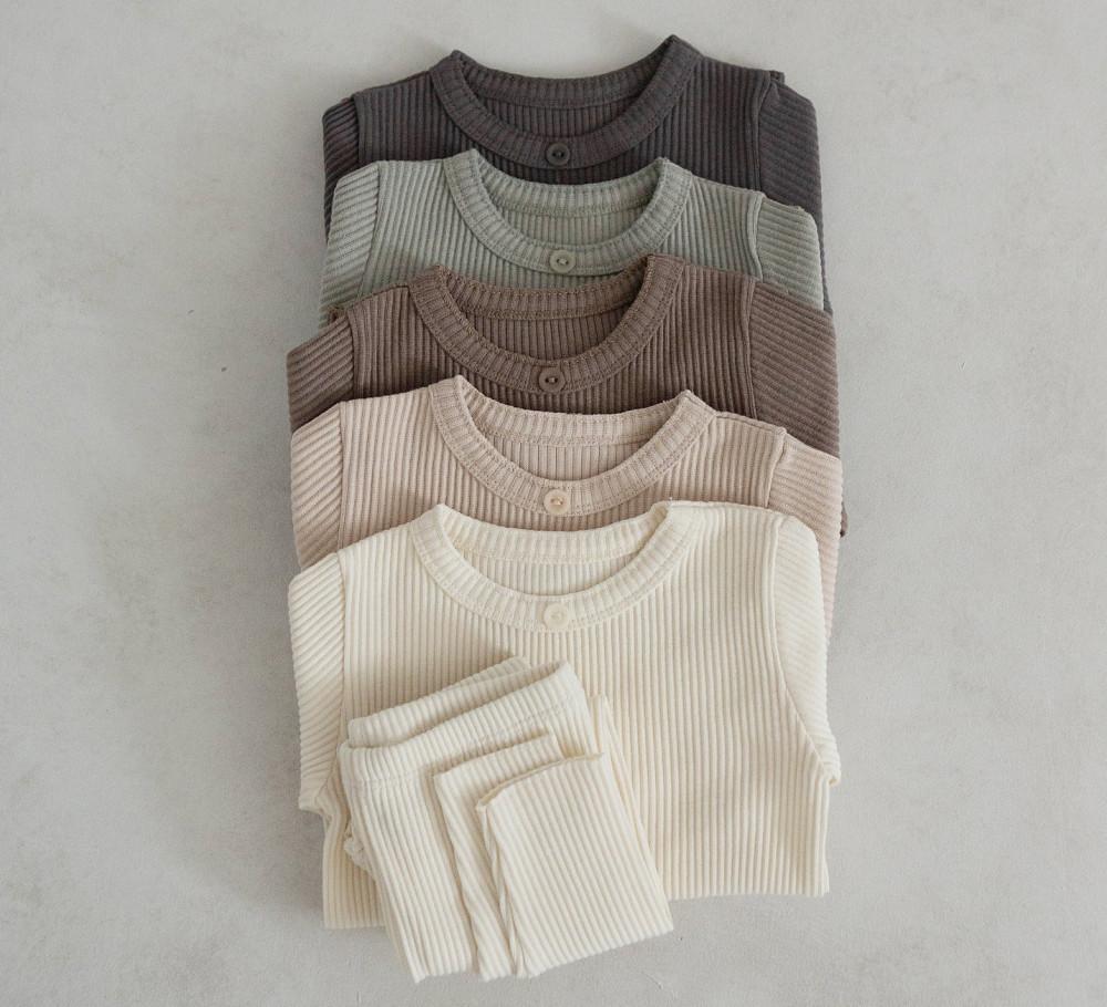 가을과 겨울사이 추천! 소프트한  골지실내복 5COLOR