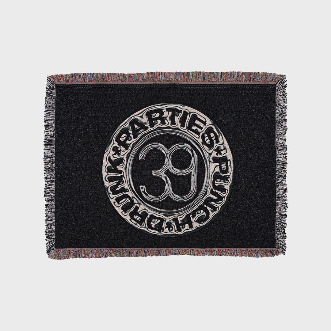 [39PARTIES] METALLIC LOGO BLANKET