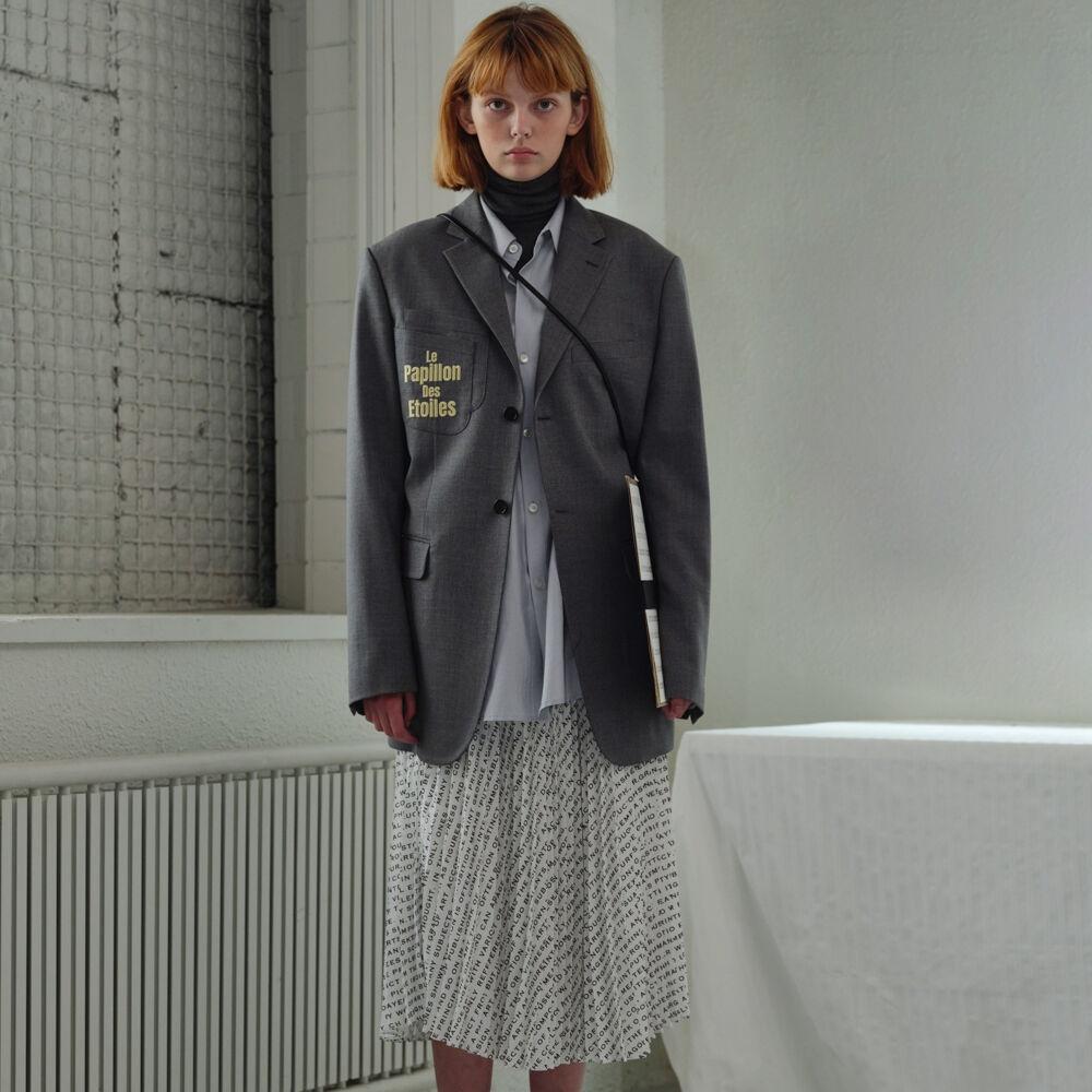 GREY TAILORED JACKET