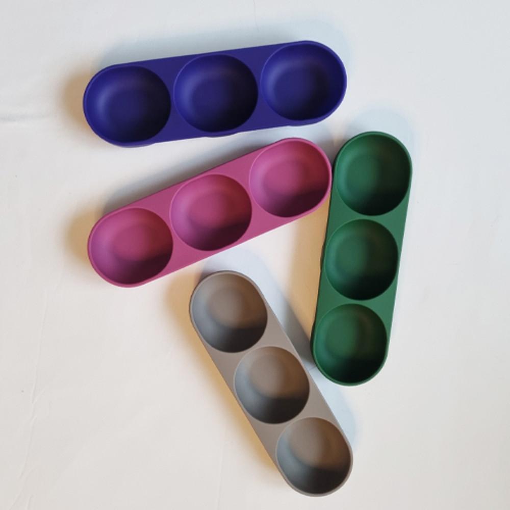 까깜제이 3구 나눔 접시