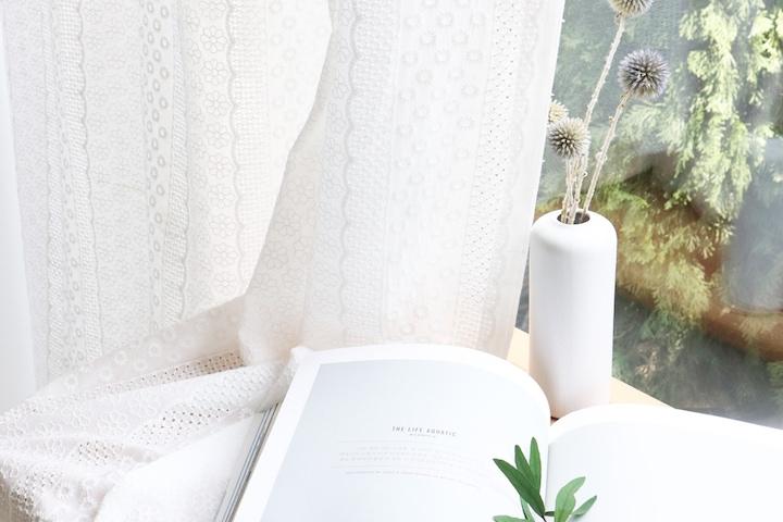 홈인테리어의 완성 프리미엄 면자수 커튼