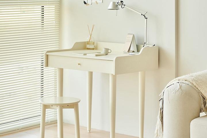 스칸딕 원목 책상 800