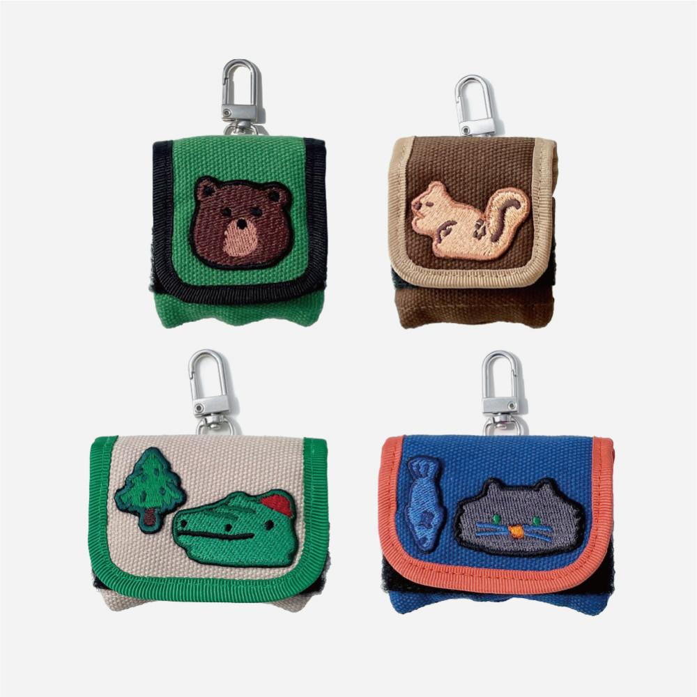 아그아그 에어팟 패브릭 케이스