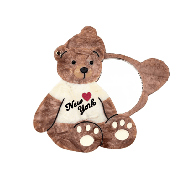 Solar EclipseㅣNew York Teddy Bear Compact Mirror