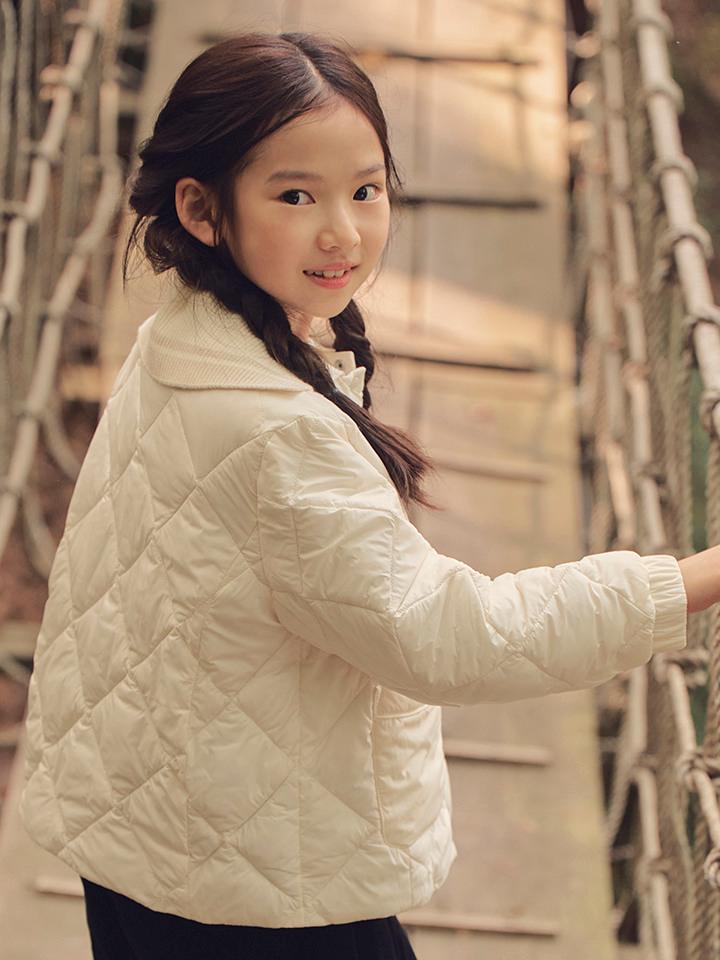TOPTENKIDS 여아) 라이트웜 스웨터카라 경량 점퍼| 굿 셀렉션, 굿 서비스 굿웨어몰