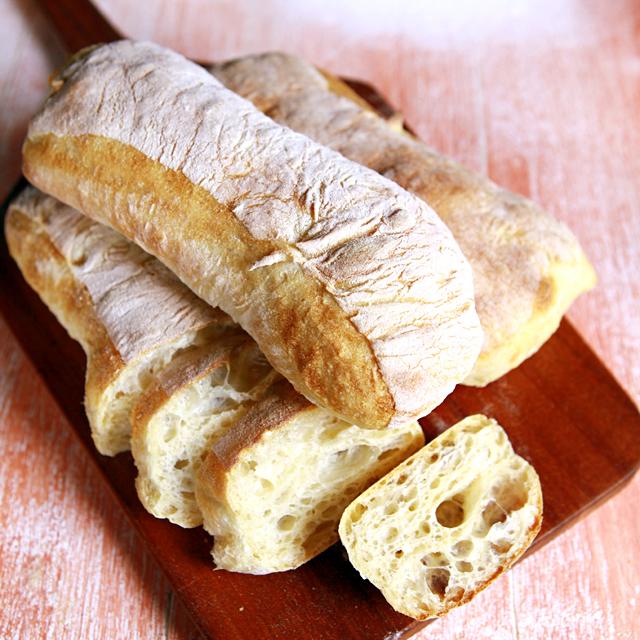 플레인 치아바타 파니니 빵 비건빵