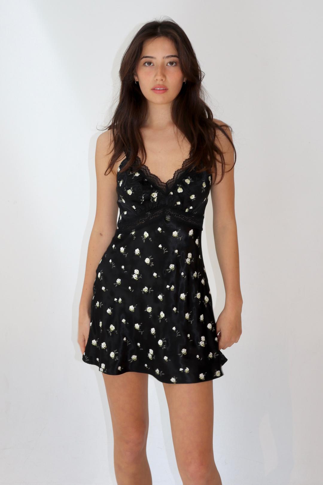 SCG MADE |Natalie mini dress - S / Black