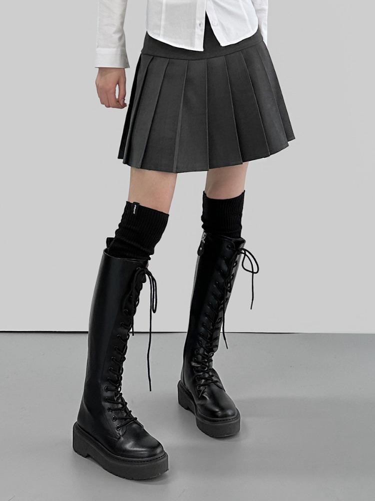 에르 요크 플리츠스커트