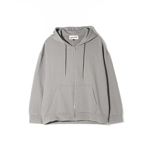 새드스마일 sadsmile zipup hooded sweat_CQTAX21111GYX