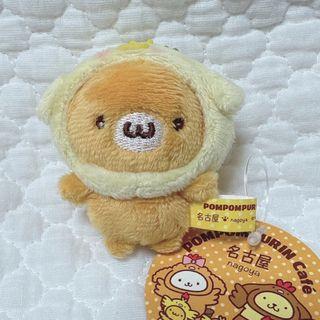 ポムポムプリン　タルト　名古屋限定　マスコットキーホルダー