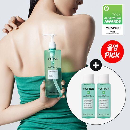 [2024 어워즈/단독기획] 파티온 노스카나인 트러블 바디워시 490ml+80ml 한정기획