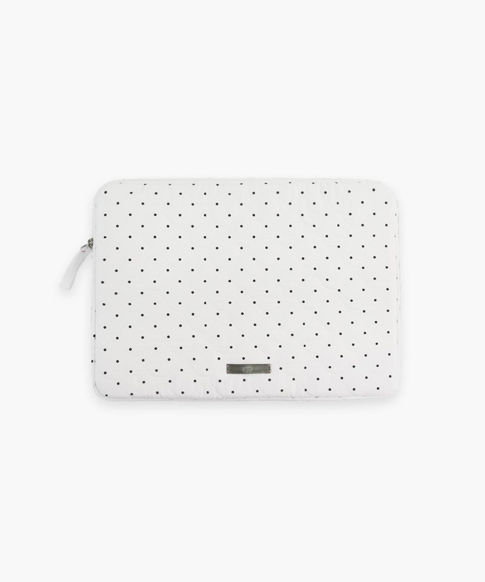 Pooh Notebook Pouch White Dot