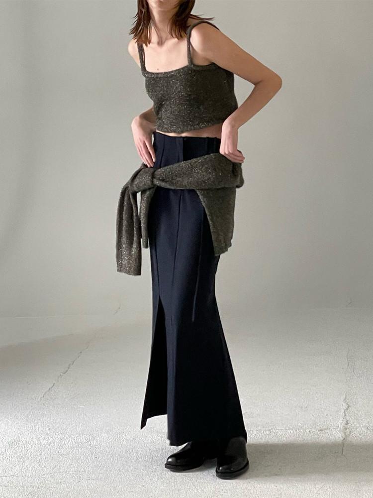 모어댄예스터데이 헨더 h라인 스커트