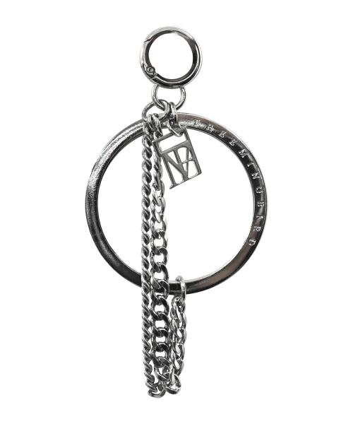O ring Chain Key Ring [ Silver ]
