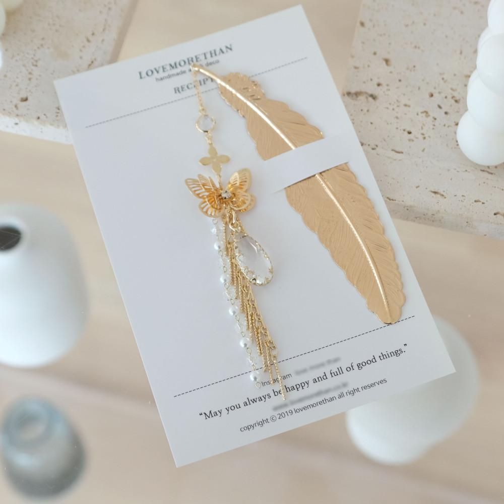 나비 책갈피 북마크