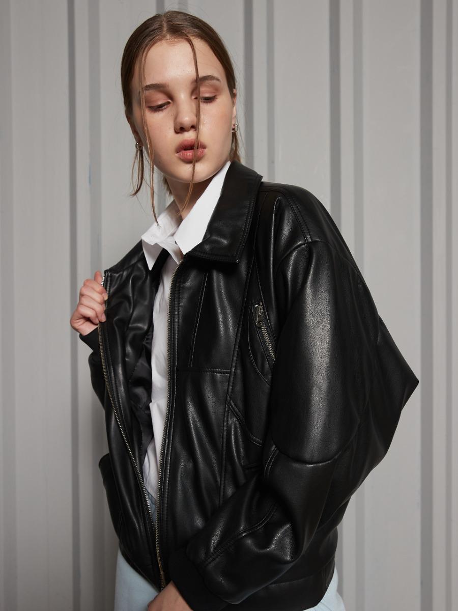 LR CUTTING RIDER JACKET(BLACK)