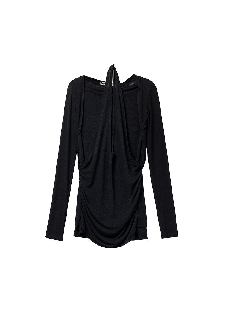 CONVERTIBLE BOLERO TOP, BLACK
