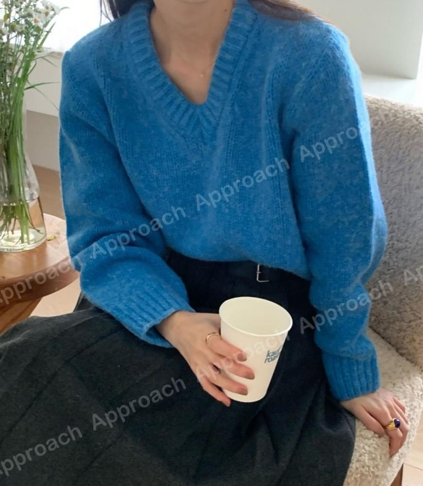 [어프로치] 바비 알파카 니트 3color